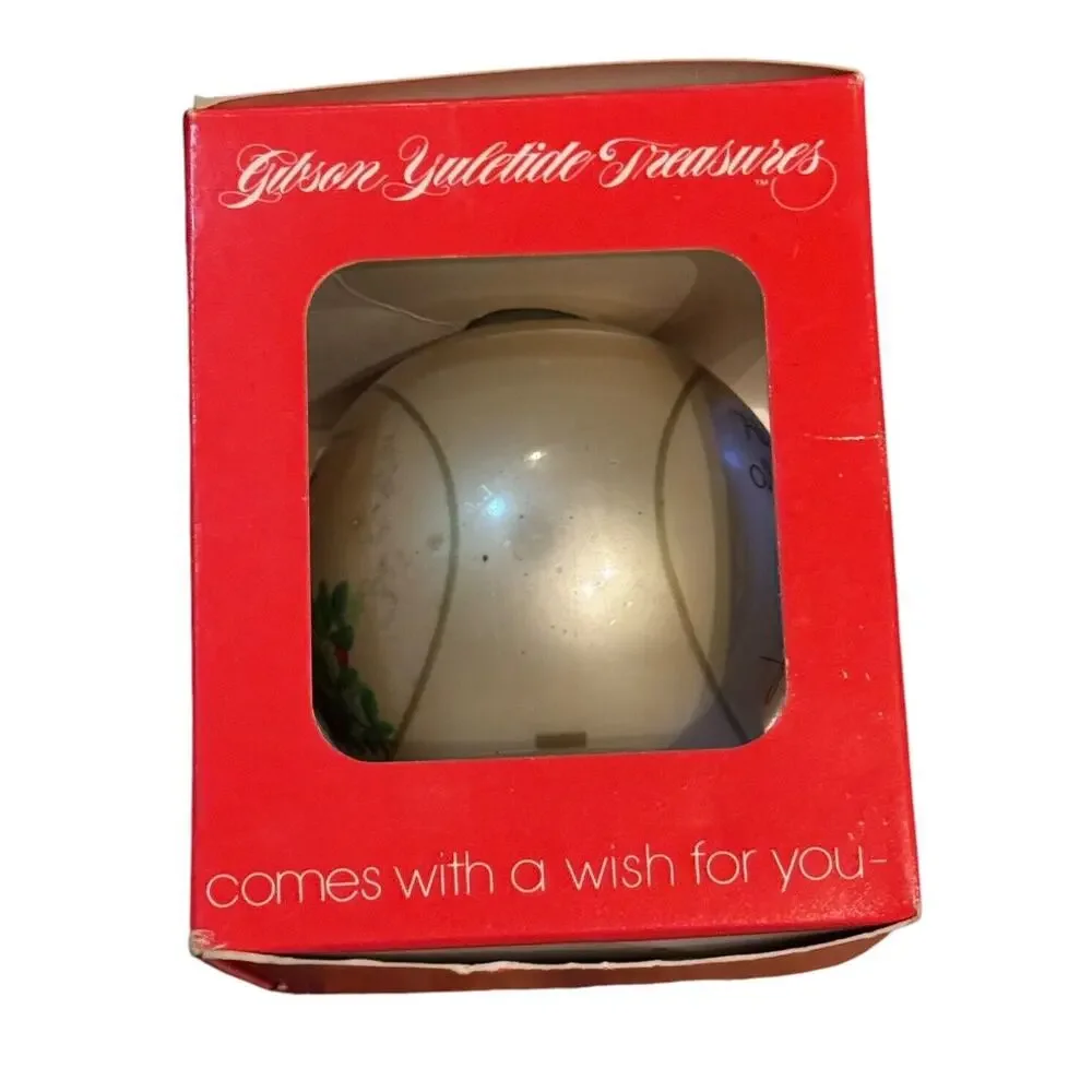 Cardinal‎ Christmas Holiday Ornament Gibson Yuletide Treasures Jean O'Brian READ